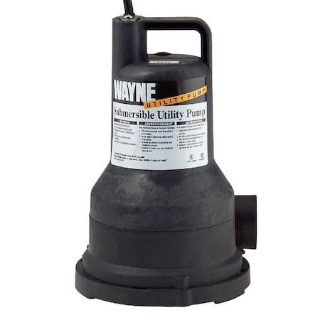 Wayne Water Systems Wayne 1/3 HP Submersible Utility Pump VIP30